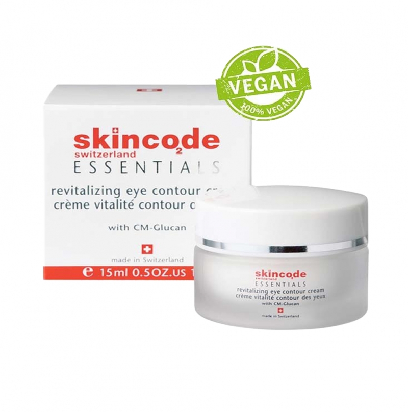 Kem đặc trị bọng mỡ xóa nhăn và chống thâm quầng mắt Skincode essential revitalizing eye contour cream